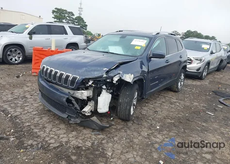 2019 Jeep Cherokee Latitude Plus из США, поврежденный, VIN 1C4PJLLB2KD486302
